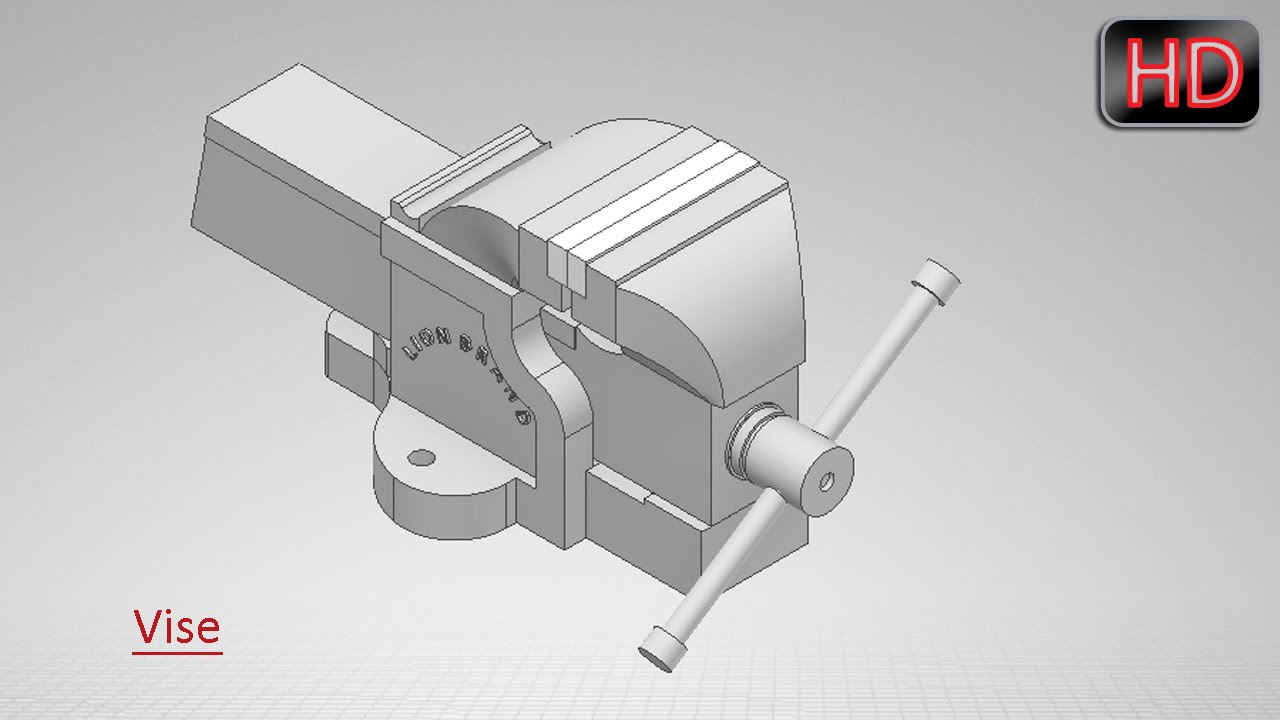 Vise Volume 2 Solidworks Tutorial Youtube
