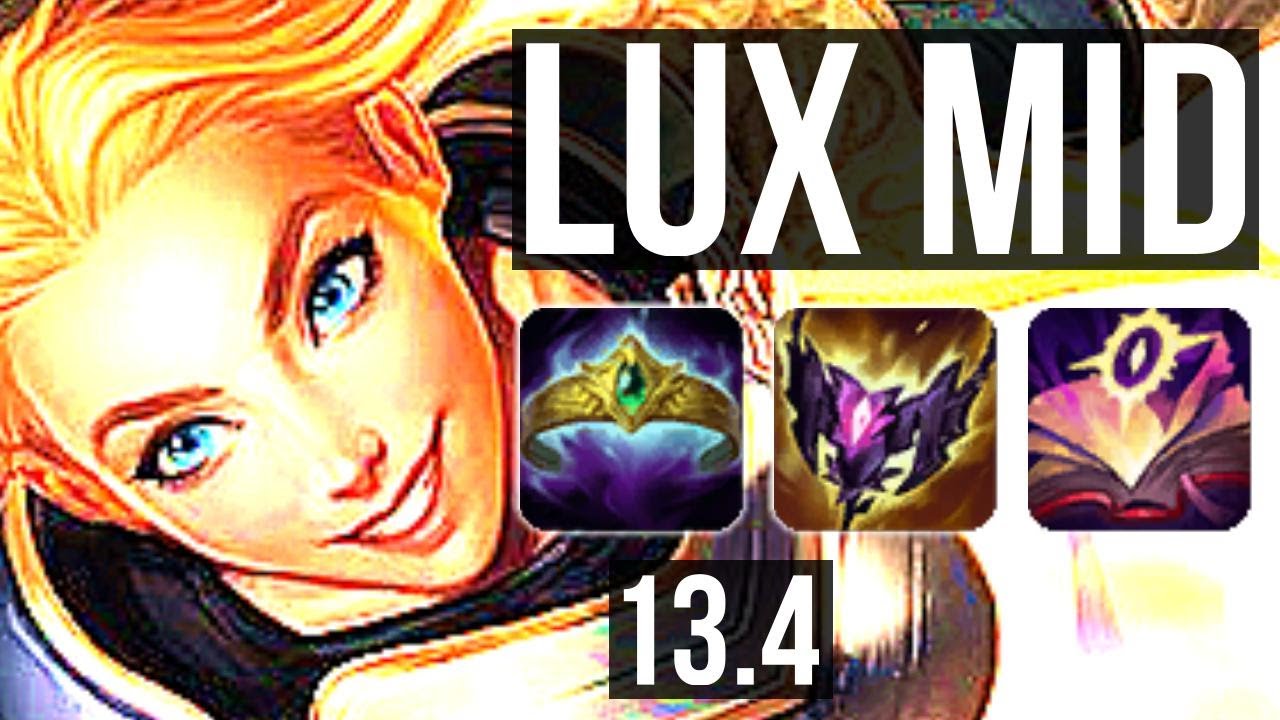 LUX vs ANNIE (MID) | 9/1/12, Rank 5 Lux, 1.0M mastery | TR Challenger | 13.4