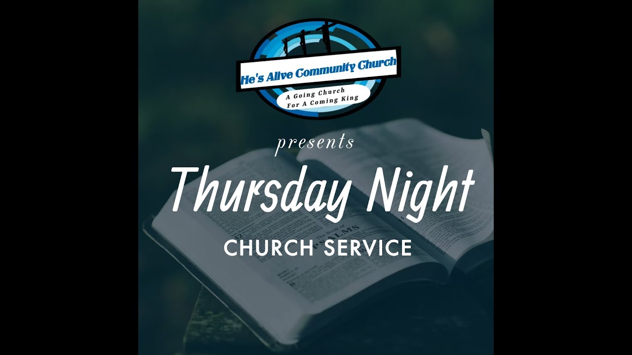 Thursday Night Service - Holy Ghost Moved - 4/13/2023 - YouTube