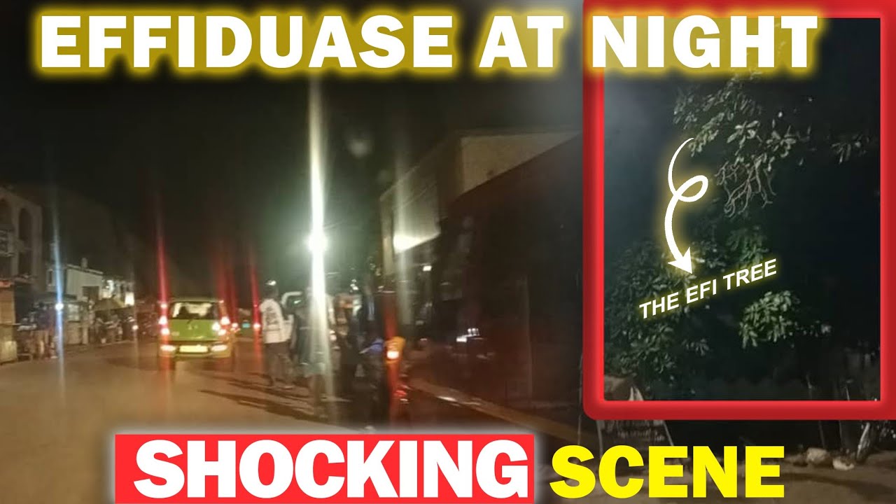 What I Saw in EFFIDUASE at NIGHT Shocked Me