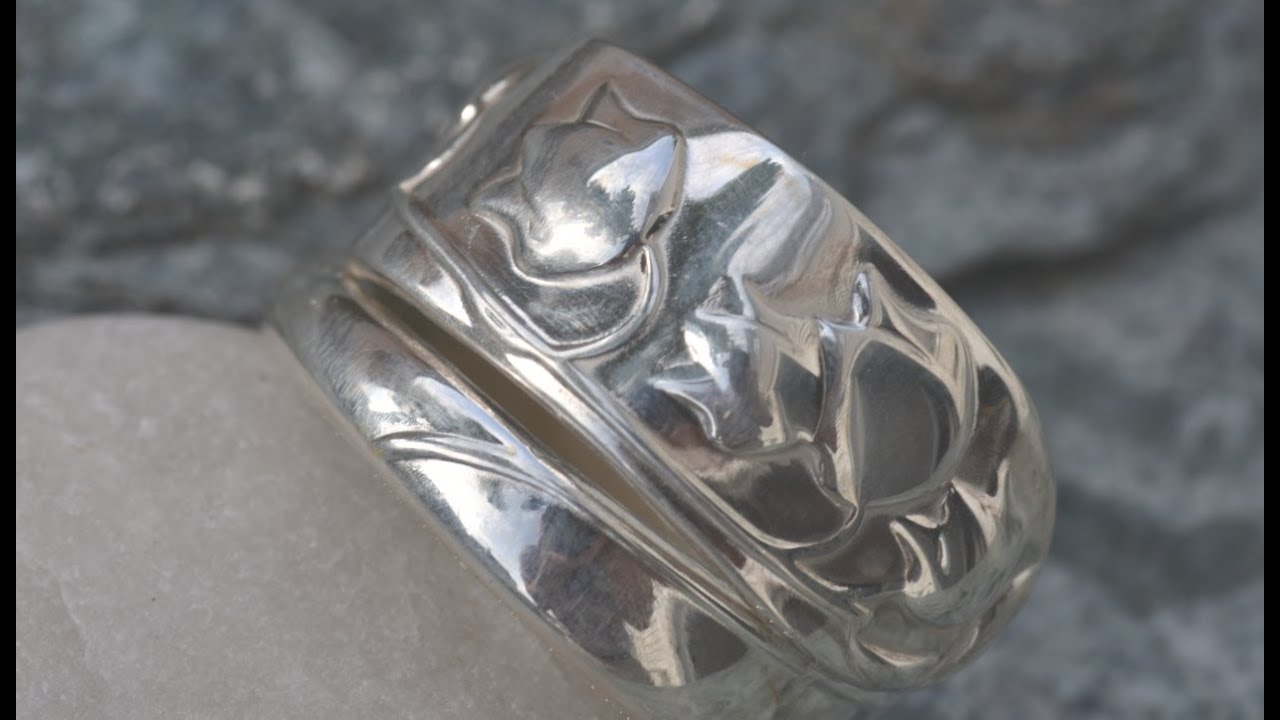 Sterling Tiffany and Co Spoon Ring 