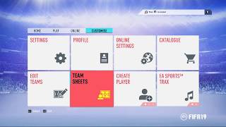Fifa 19 Mod Fifa 20 Fifa 20 Red Theme For Fifa 19