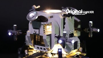 LED Light Kit for LEGO NASA Apollo Lunar Lander set 10266