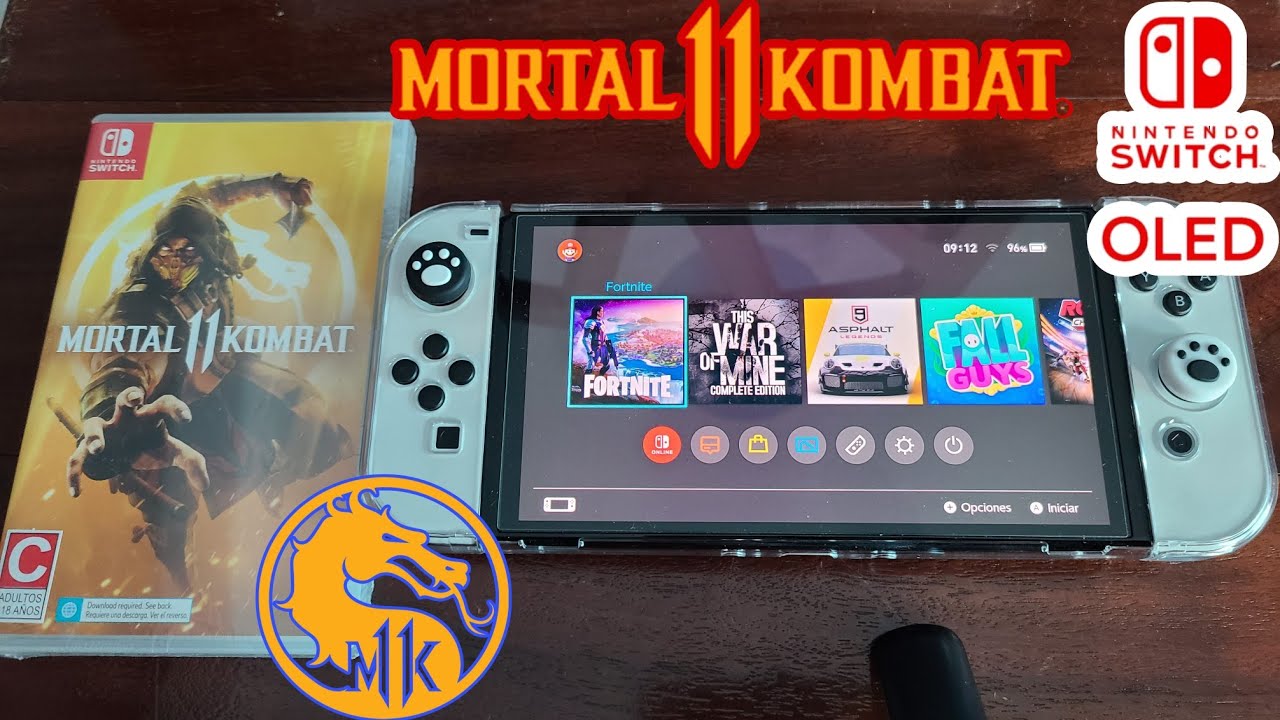 Mortal Kombat 11 en Nintendo Switch Oled Gameplay #1 - YouTube