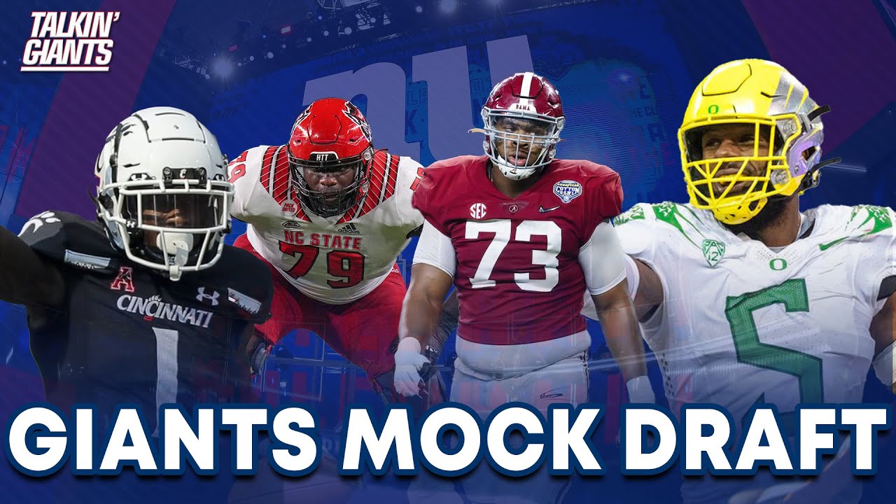 New York Giants Mock Draft YouTube