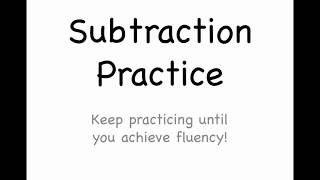 Famous Constant Difference Subtraction Practice Wealth