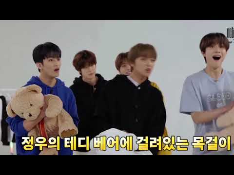 [NCT 정우] 금목걸이 받고 좋아하는 정우 (나라도 그랬을 거야)