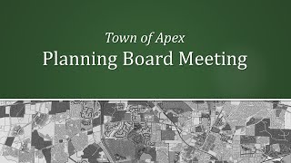 2024.05.13 Planning Board Meeting