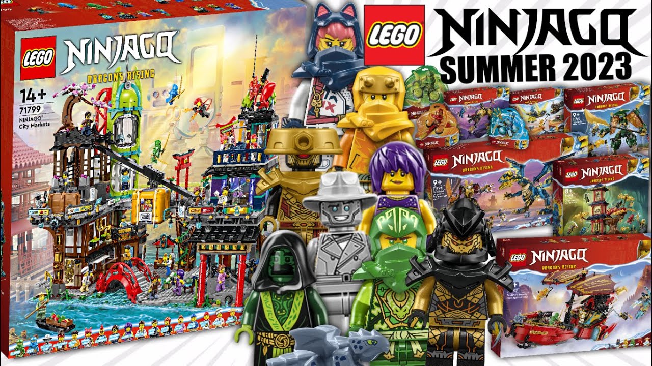 LEGO Ninjago City + Summer 2023 Sets REVEALED! 