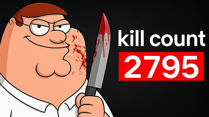 How Many People Has Peter Griffin Killed?
