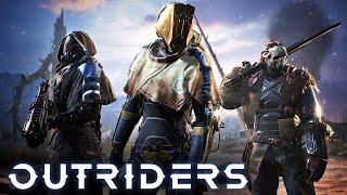 Outriders Demo All Cutscenes Game Movie 4K 60FPS