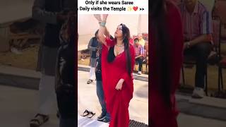 Insta Reels Shorts Tiktok Beautiful Girl Dance Y Saree Hot Bhabhi Viral Video Backless Saree Suit