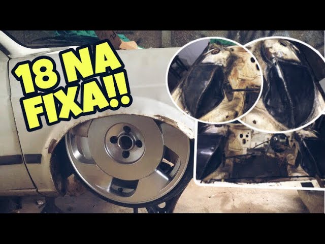 Gol quadrado rebaixado com rodas avant aro 18 fixa - Impact-Movies Brasil