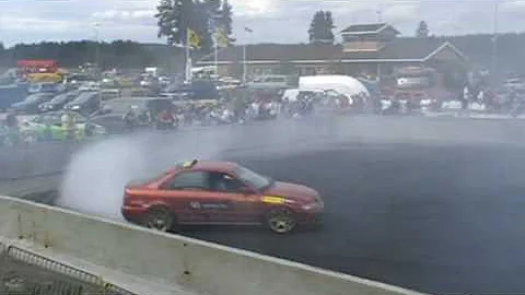 Kenneth Alm @ Gatebil Valer 2010 Audi A4 / S4 5Cyl 20V Turbo Quattro (Drift / Time Attack)