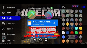 TOOLBOX FOR MCPE 1.17.2.01 OFFICAL CRASH FIXED X-RAY UPDATE MODIFIED BY FARIZ MCPE