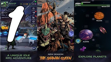 Darkzone - Idle RPG Gameplay Walkthrough #1 (Android, IOS)