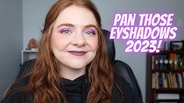 Pan Those Eyeshadows 2023 INTRO!