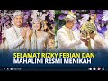 Rizky febian dan mahalini raharja resmi menikah beri mahar emas dan logam mulia