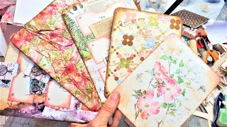 How to Make Journals Cards Out Of Greeting Cards for Your Junk Journals! Easy Tutorial Paper Outpost