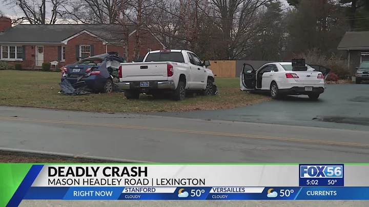 Coroner identifies Lexington woman who died in Mason Headley Road crash