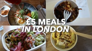 Cheap Eats in London  | Five £5 Meals