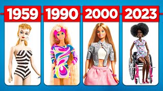 Barbie Evolution 1959 - 2023