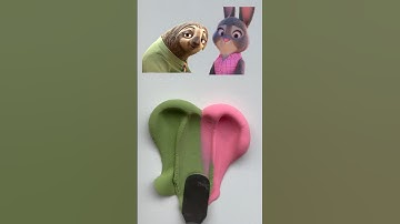 Zootopia the mixed colors🎨 #disney #mixedcolors #colors #cartoon #zootopia #relaxing #zootopia2