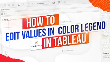 How to Edit the Names of Items on a Color Legend in Tableau Desktop