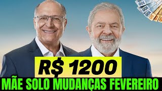 ✔️ URGENTE! AUXÍLIO BRASIL FEVEREIRO + MÃE SOLO R$ 1200