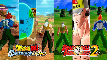 Sparking! ZERO vs Raging Blast 2 – Android 13 Ultimate Super Attacks Comparison
