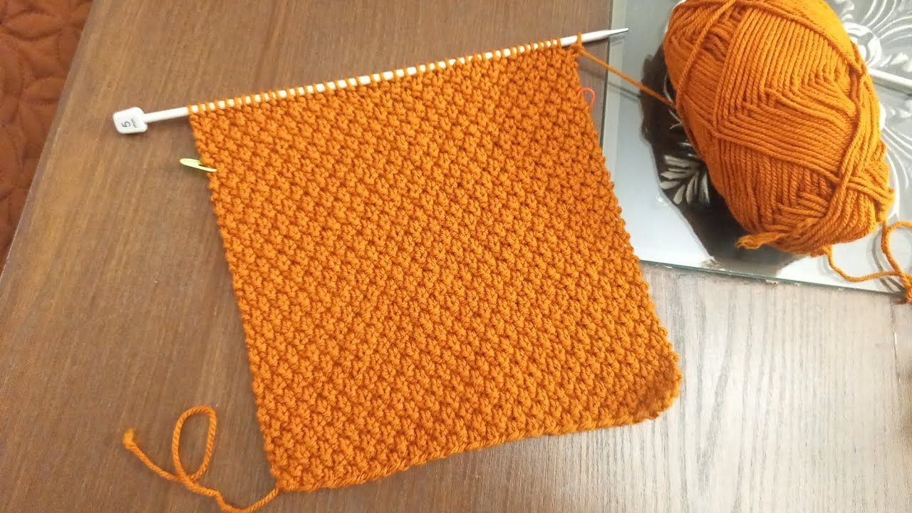 Very Easy Stitch Pattern for Beginners | Knitting Design for Ladies Gents kids Sweater, Blanket, Cap