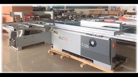 Reviews Máy Cưa Bàn Trượt 2 Lưỡi t-320 | Máy Cưa Bàn Trượt | Đại Phúc Vinh CNC