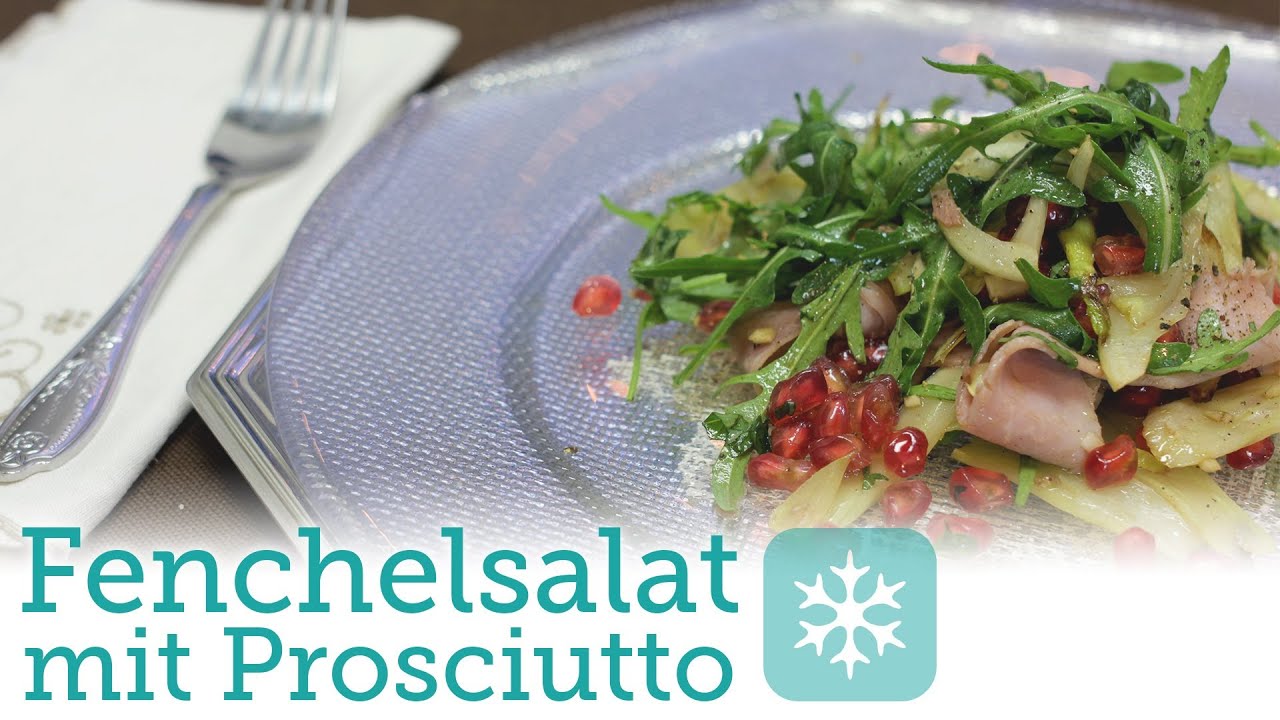 Rezept - Fenchelsalat mit Prosciutto - Wintersalate-Special (Red Kitchen - Folge 259.2)