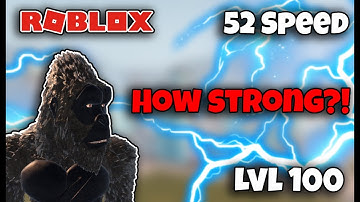 How strong is MAX KONG 2021?! || Kaiju Universe- Roblox