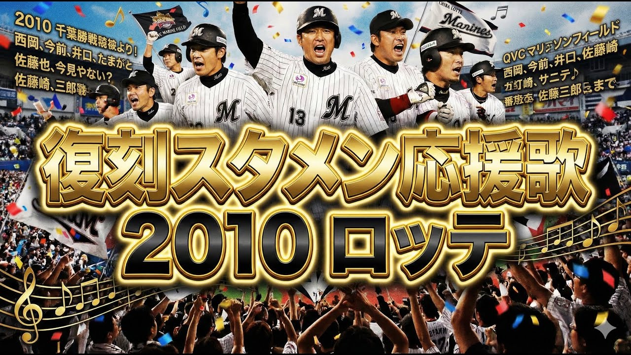 【復刻スタメン応援歌】2010ロッテ1-9#応援歌 #千葉ロッテマリーンズ