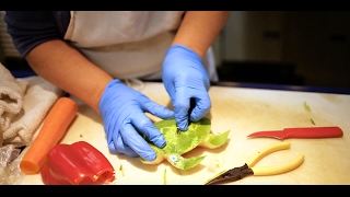 A Minute And Over Food Carving at Paresky Commons