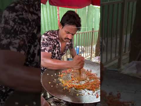 Most Aggressive Street Food Vendor #shorts #indianstreetfood
