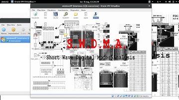 GQRX  con HACKRF  e decoder SORCERER, STANAG 4285