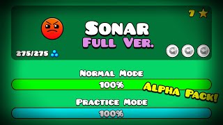 Sonar Full Version By Hoaproxgd 1080P60 Geometry Dash 2111