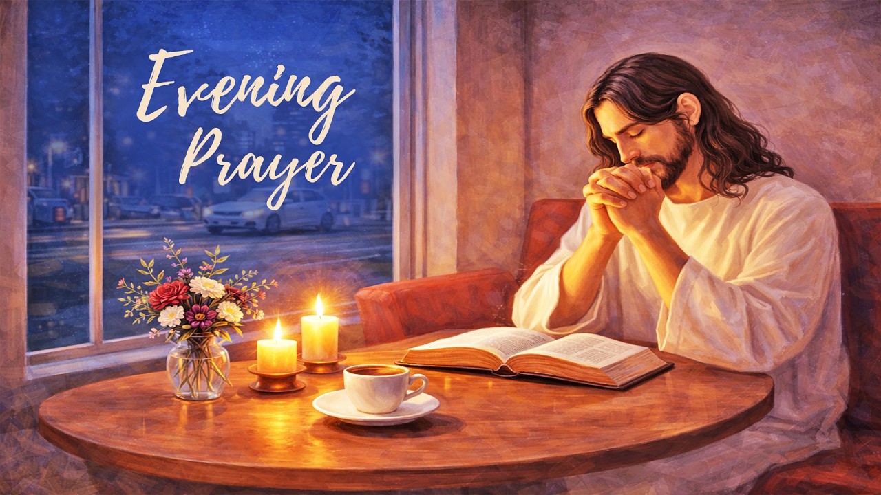 Evening Prayer Music | 2 Hours Calm Christian Piano for Bible Reflection & Meditation