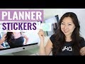 How To Make Planner Stickers // How To Open A Sticker Shop on Etsy