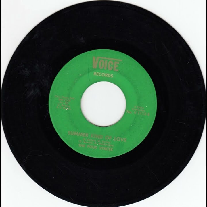 The Four Voices - Summer Kind Of Love (Voice 1113) 1960's