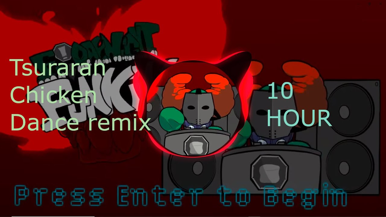 Friday Night Funkin - Tricky 2.0 - Tsuraran Chicken Dance remix 10 hour loop