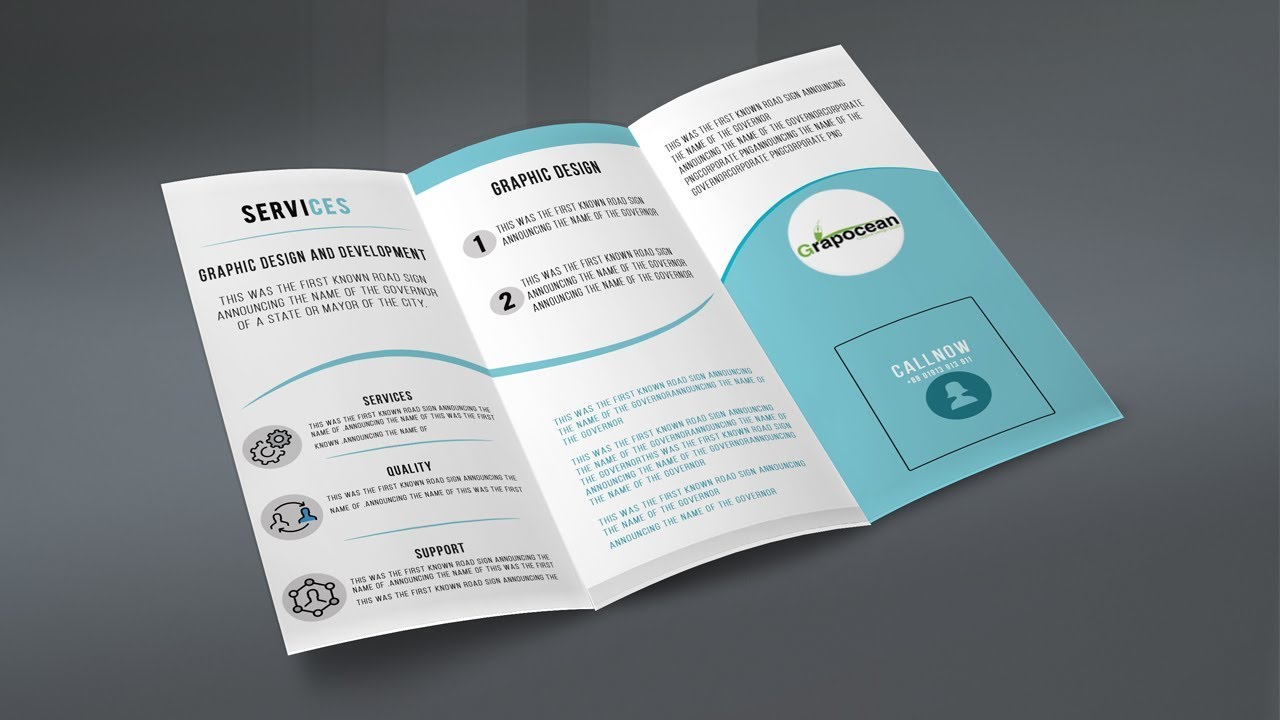 free tri fold brochure templates for photoshop free tri fold brochure templates for photoshop