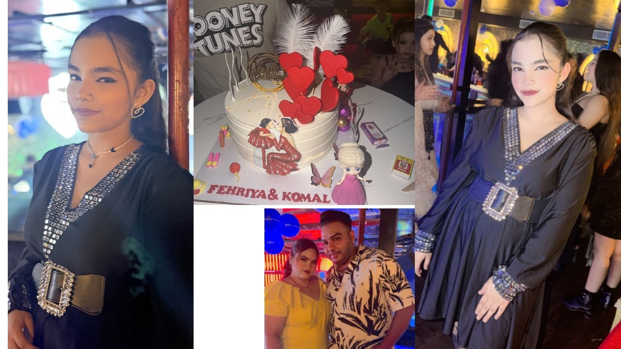 Feriya or Komal mami ka birthday ❤️🎂