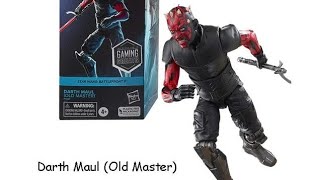 Star wars black series Darth Maul old master review.