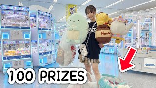 Getting 100 PRIZES!? CRANE GAME CHALLENGE screenshot 4