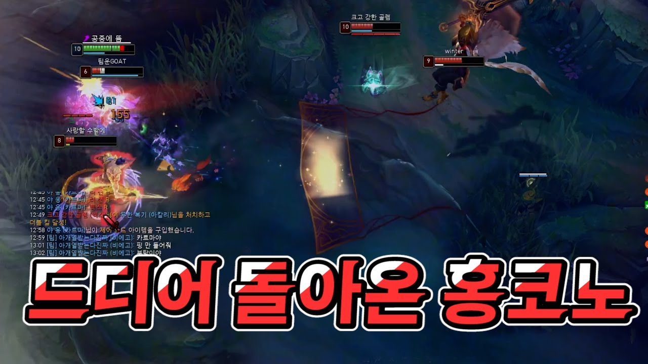 드디어 돌아온 홍코노