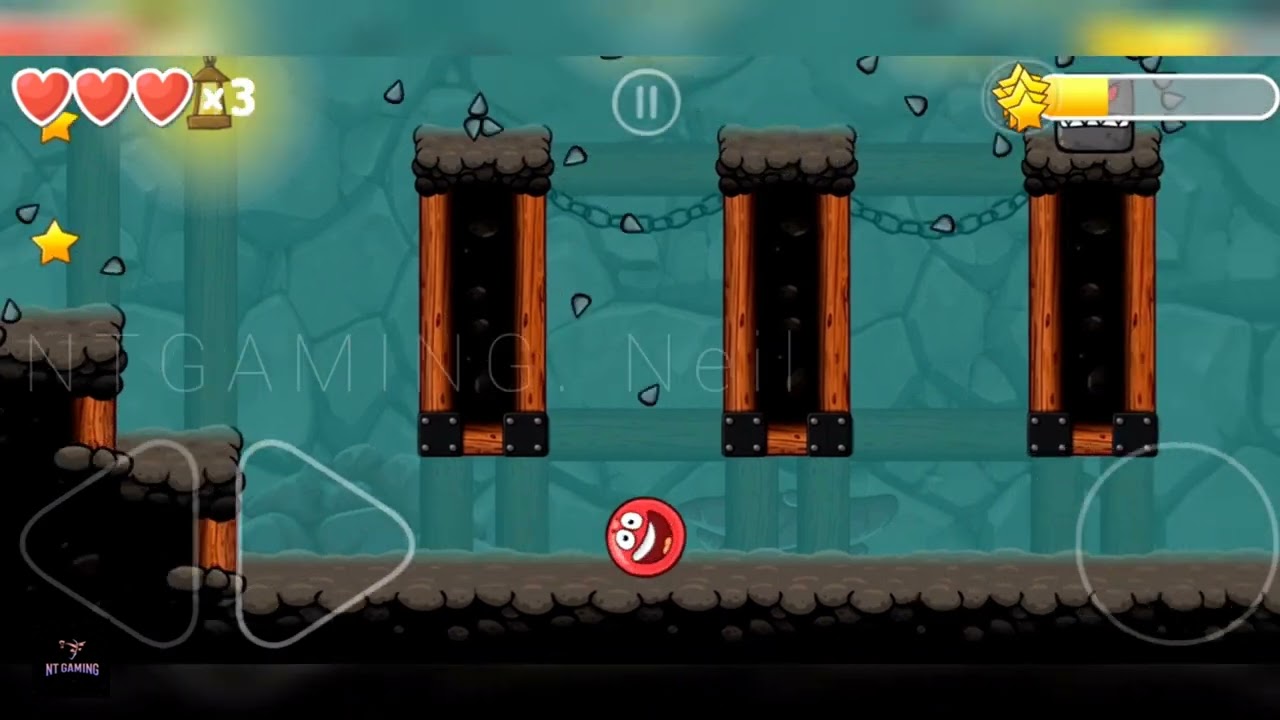 RED BALL 4. PLAYTHROUGH LEVEL 61 to 63.| 4K UHD/60fps | NT GAMING. Neil