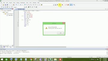 Square wave generation using timer 1 mode 1 in keil software